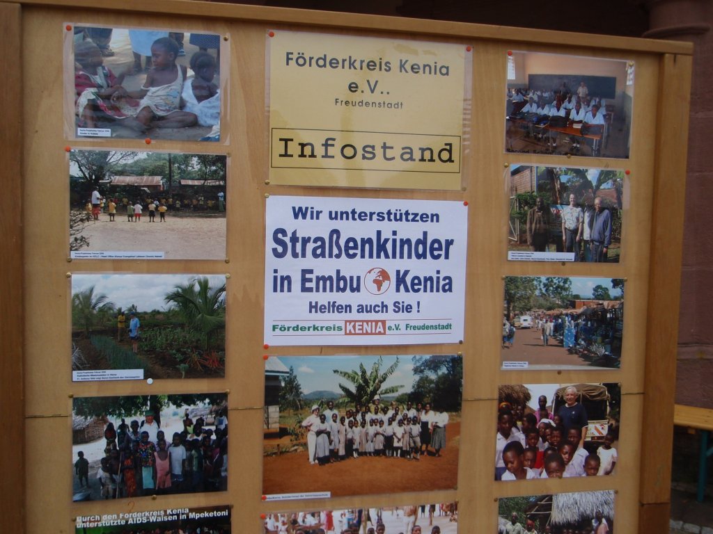 Other information board of the society.