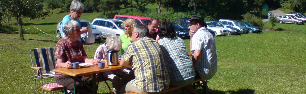 Meeting of society members.