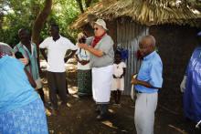 Opening ceremony of the bee house