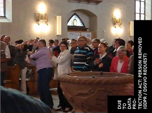 All guests were invited to participate with dancing and singing.