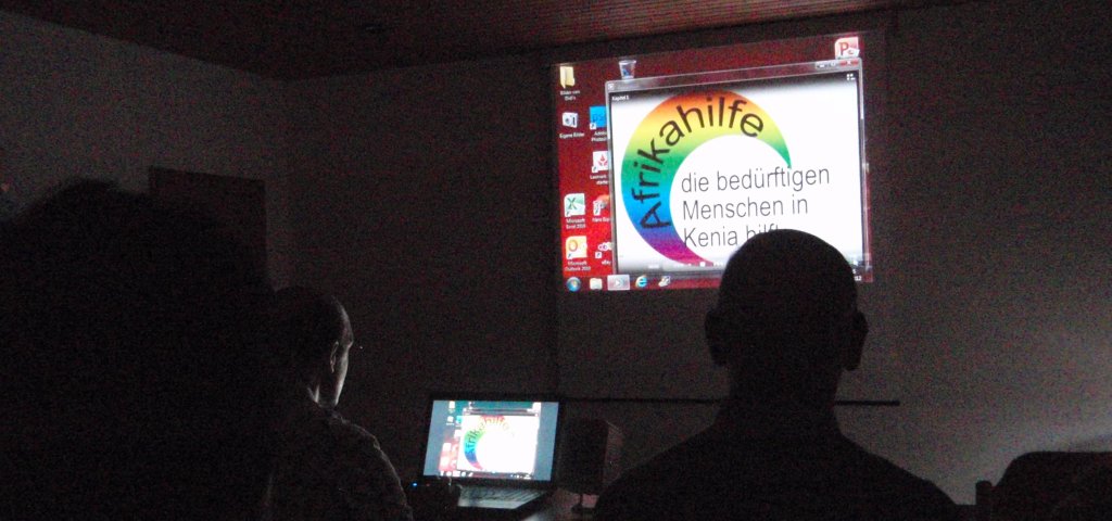 Presentation of movie on our work in Africa.
