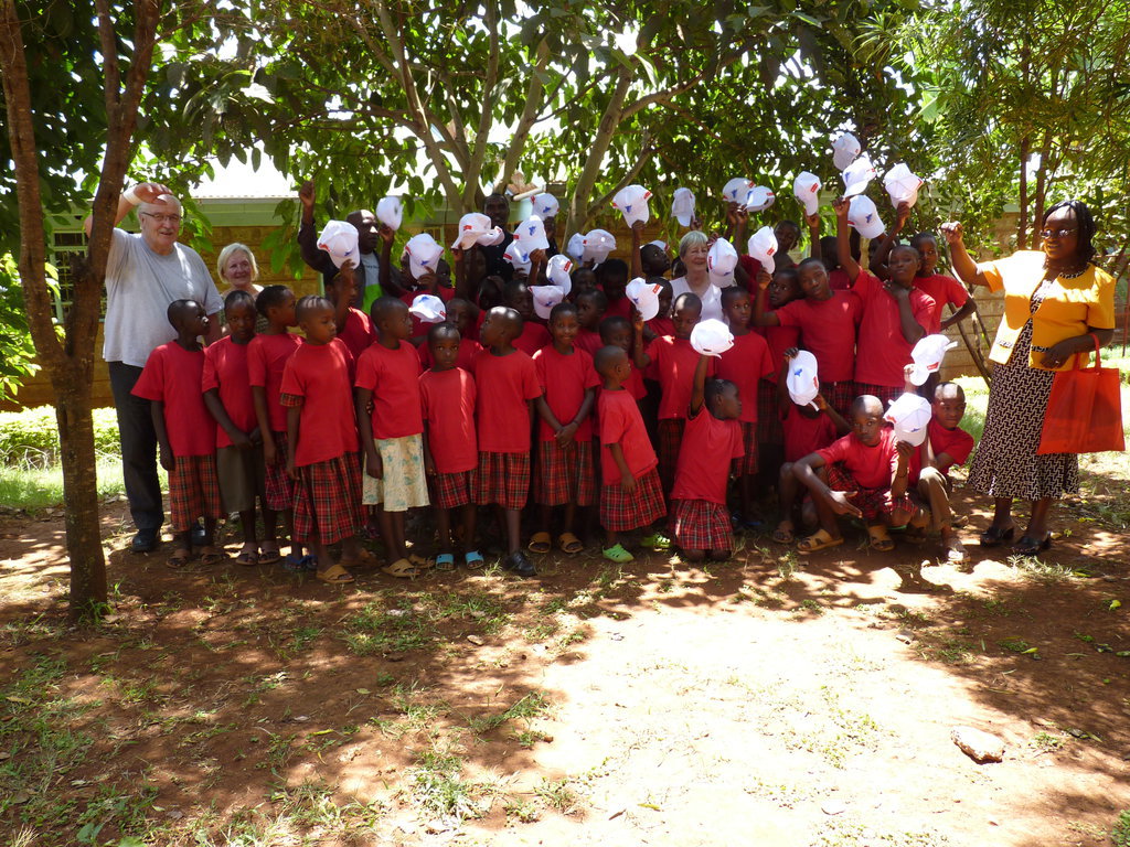 Besuch beim Stra&szlig;enkinderprojekt in Embu.