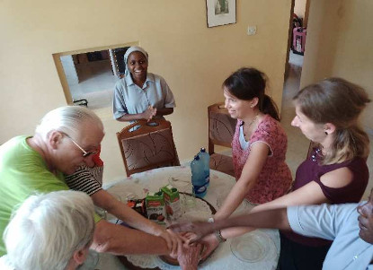 Besuch bei den katholischen Schwestern in Baharini / Mpeketoni.